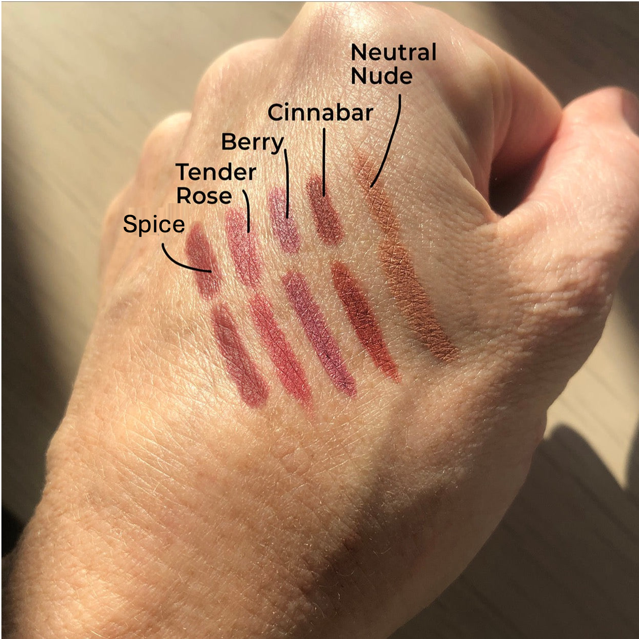 Mineral Lipliner Pencils - No Titanium Dioxide, Mica, & More!