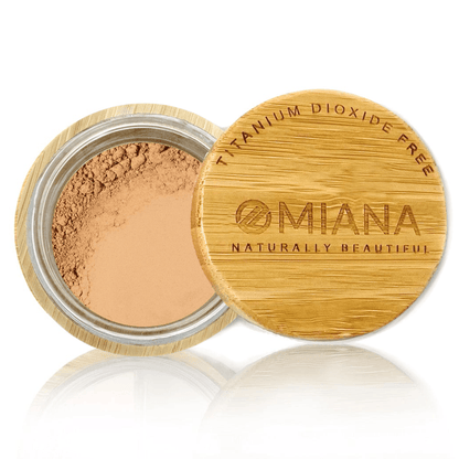 Omiana Beauty Foundation Divine / Original Size (6g | 0.21 oz) Loose Powder Mineral Foundation - Without Mica, Titanium Dioxide, & More!