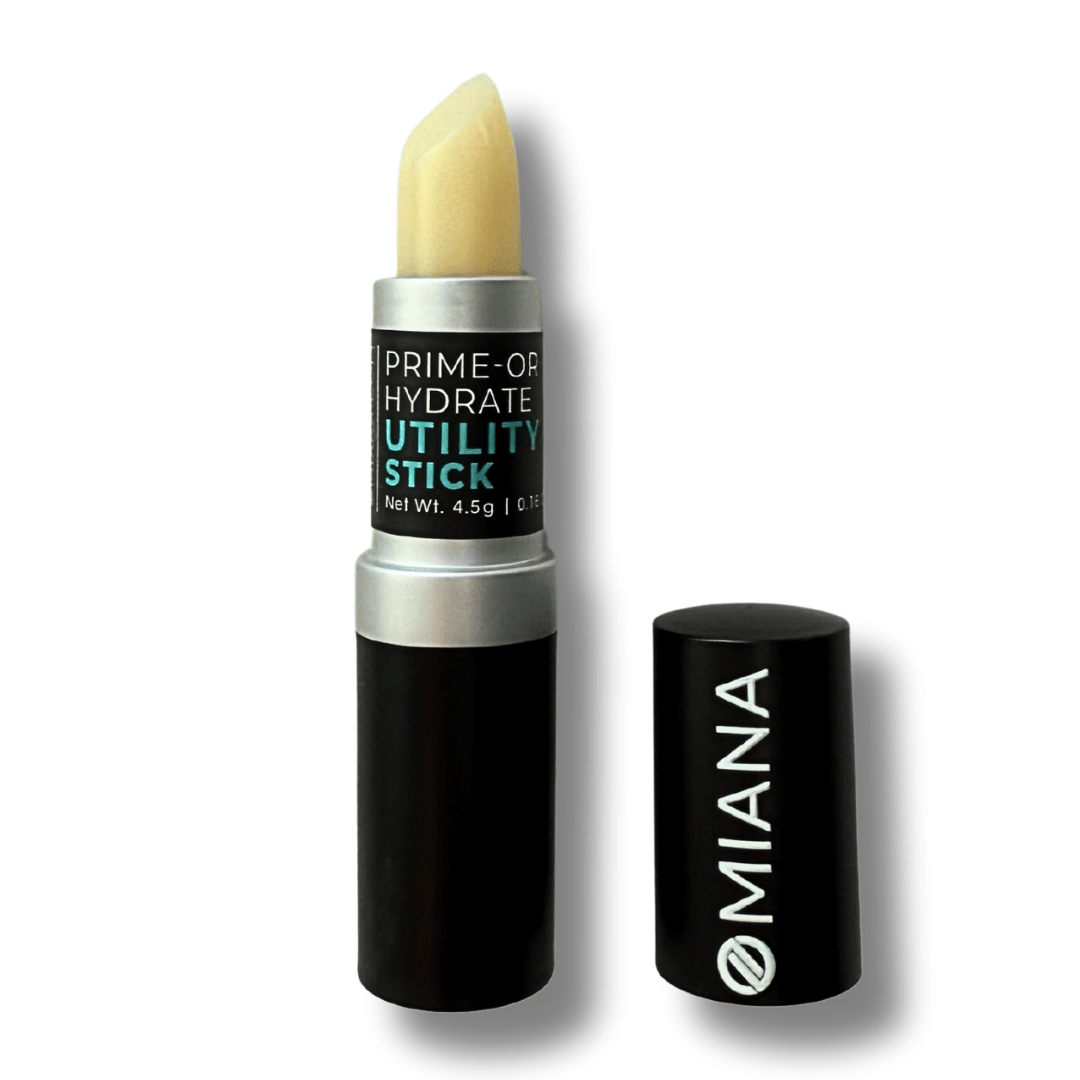 Omiana Natural Cosmetics Multi-Task / Skincare Prime-or-Hydrate Utility Stick - Titanium Dioxide-Free, Paraben-Free, & More!
