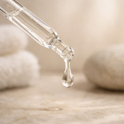 Omiana Natural Cosmetics Oil Moisture Balance Hyaluronic Serum – Lightweight, Hydrating Serum for Sensitive Skin