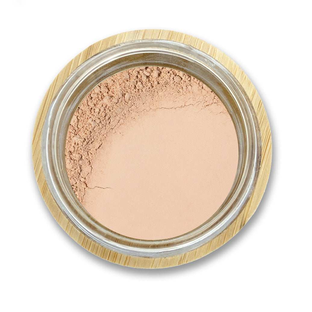 Loose Powder Mineral Foundation - Without Mica, Titanium Dioxide, & More! - Omiana Beauty