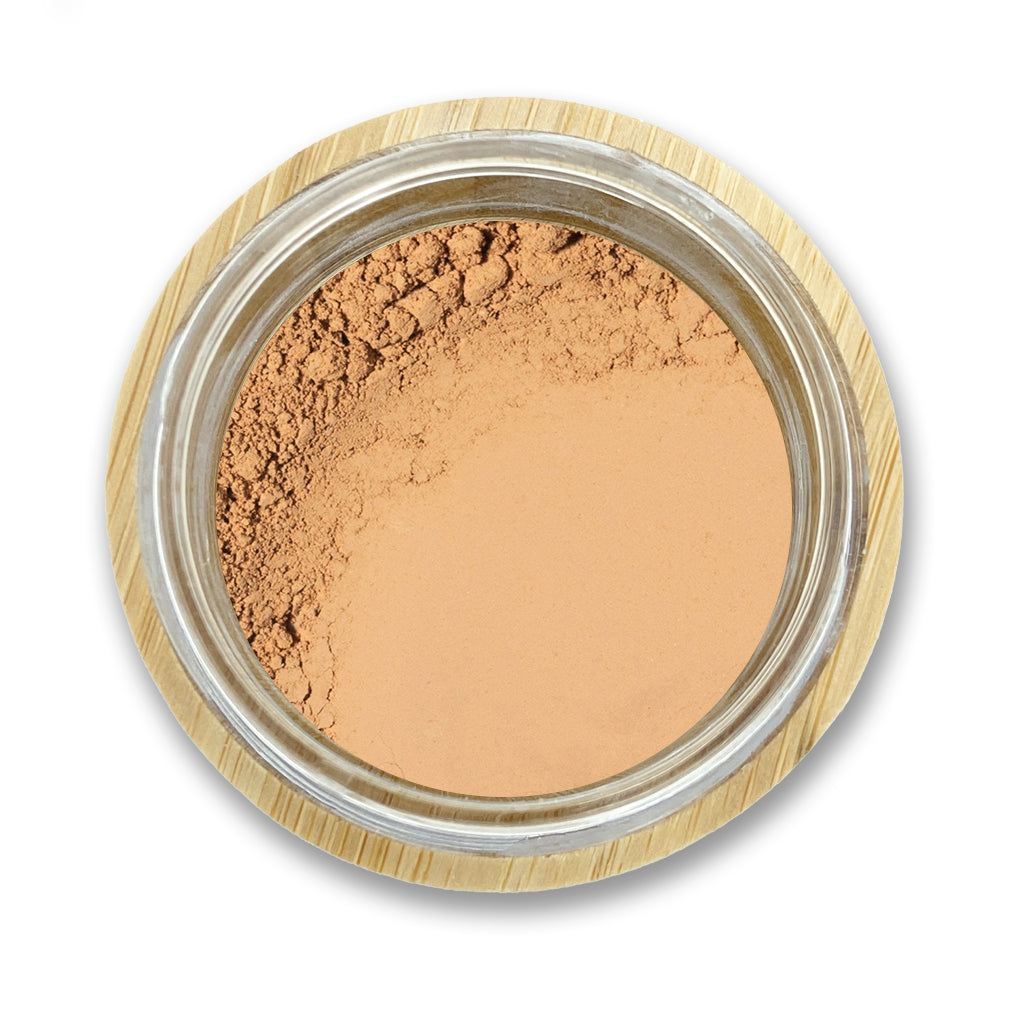 Loose Powder Mineral Foundation - Without Mica, Titanium Dioxide, & More! - Omiana Beauty